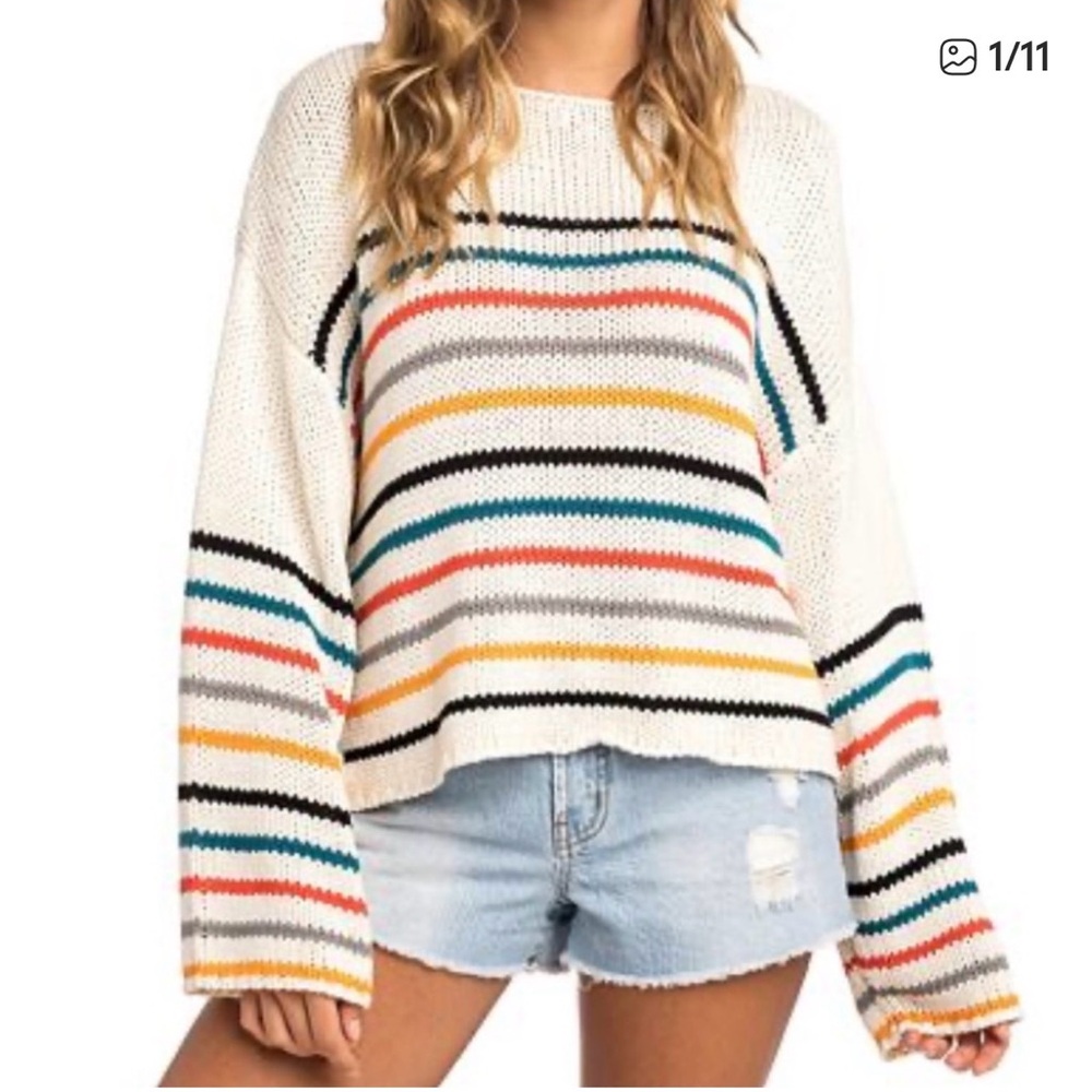 Lovestitch Multicolor Striped Sweater